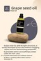 Grape Seed Oil 100 ml Natural Care Oil for Skin and Nails - 2