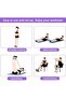 Body Trimmer Resistance Band Abdominal Waist Arm Leg Stretching Sit up Pulling Fitness Equipment - 5