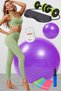9 Pilates Set Plates Set Pilates Ball Wheeled Sports Equipment 3 Piece Exercise Band Elastic Purple