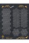 New Luxury Runner Salon Room Coffee Table Cover Set French Laced Dowry Set 5 Pieces White