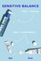Moisturizing Relaxing Liquid Face Cream with Prebiotic Content 50 ml Soothing for Sensitive Skin - 6