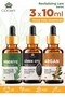 Rosemary Oil Argan Oil Black Cumin Oil 100% Pure and Natural Herbal Essential Oil 3X10 ml