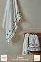 Laura Butterfly Embroidered Bath Towel (90 X 150 cm) - 4