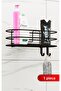 Bathroom Organizer Shampoo Holder Soap Dish 1 PCS Oval Wire Adhesive Shower Shelf Organizer with 2 Hangers