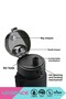 650ml New Double Color Leak-Proof Bpa-Free Motivational Tritan Water Bottle with Lockable Lid - 4