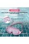 Premium Swimming Goggle | Anti-fog & Uv Protection | Pink | Stylish Big Frame - 4