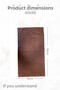 Pack of 2 Brown Hand Towels - 50X90 Cm, 225 Gr, 100% Cotton, Spa and Hotel Towels, Suitable for Daily Use - 4