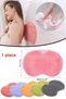 Suction Cup Bath Brush Massage Pad Back Foot Washing Tool Washcloth - 3