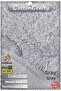 Cotton Tufted Water Absorbent Bath Mat, Bathroom Rug Lotus 120 X 120 cm Gray - 2