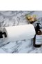 Black Metal Paper Towel Holder And Glass Soap Dish Stand, Soap Dish Left