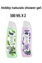 Naturals Shower Gels (Alcohol, Paraben, Silicon Free) 500 ml X 2