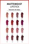 Mattemoist Lipstick Matte Finish Lipstick 305 Show - Pink - 3