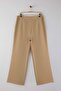 Vizon Wide Leg/Geniş Paça Dokuma Büyük Beden Kumaş Pantolon TBBAW23AR00007 - 6