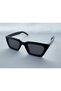 Katre Black Sunglasses Cateye Model Black Glass Color - 3