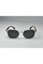 Leopard Handle Clear Frame Black Glass Polarized Sunglasses Wayfarer Frame 51 Ekartman - 3
