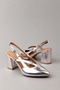 Women's Genuine Leather Stylish Thick Heeled Shoes Anl.3361 - 8