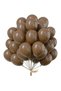 25 Brown Balloons - Birthday Concept - Party Supplies - Bride to Be Supplies - 2