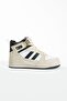 Beige High Top Sneakers Basketball Shoes - 6