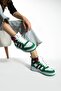 Green High Top Sneakers Basketball Shoes - 2