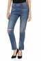 Wd448 Ripped Basic Mom Jeans