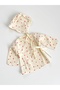 Hearted Organic Muslin Hospital Discharge Set of 5 (Double Layer Summer Muslin Fabric)
