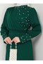 Pearl Detail Special Occasion Dress - 3