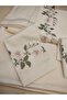 100% Cotton Satin Embroidered / Bedspread and Duvet Cover Set - Double Size / 7 Pieces* Elegance - 7