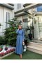 Organic Şile Cloth Indigo Skirt Set - 4