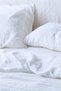 (2 Pcs) 100% Natural Cotton Linen Pillow Case – 50X70 cm (White) - 3