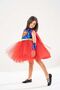 Super Girl Themed Girls' Birthday Dress & Party Costume - 4