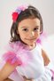 Lol Doll Themed Girl's White Birthday Dress & Party Costume with Crown Gift - 7