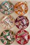Nevres Porcelain Hand Painting Coffee Cup Set