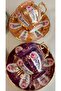 Nevres Porcelain Hand Painting Coffee Cup Set - 3
