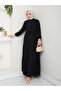 Women's Lace Linen Tunic Dress - 2