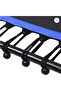 Exercise Trampoline with Adjustable Handrail, Indoor & Outdoor for Adults & Kids, Blue - 5
