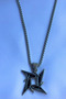 Ninja Star Handcrafted Stainless Steel Chain Men's Necklace - 5