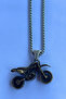 Motorcycle Handcrafted Stainless Steel Chain Men's Necklace - 4