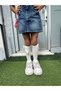 Baby Girl Bow Knee Socks / Ribbon Detail / Soft and Stretchy Fabric - 4