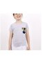Girl's Sequin Embroidered T-Shirt with Chest Pockets - 2