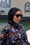 قبعة نسائية سوداء مغلقة بالكامل - 3