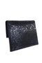The Envelope Is Model Thin. Black Evening Dress Bag. Evening Dress Bag with Stones. Women's Evening Dress Bag. Wedding Hand Evening Dress Bag Black - 3