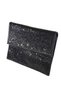 The Envelope Is Model Thin. Black Evening Dress Bag. Evening Dress Bag with Stones. Women's Evening Dress Bag. Wedding Hand Evening Dress Bag Black