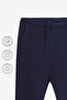 100% Cotton Compact Combed Single Jersey Women's Pajama Bottoms with Pockets Regular Fit Cuff Hem Flexible Anti-Sweat Laci - 3
