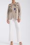 FLOWER EMBROIDERY DETAILED SPECIAL DESIGN Knitwear Cardigan - 7