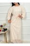 Elastic Waist Self Belted Chiffon Dress Rc1057