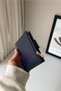 Ela Medium Size Detachable Card Holder Detailed Faux Leather Wallet - 6