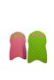 Swimming Board Double Color Classic Pink -Green 49X28X2,6Mm Thickness - 4