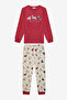 Girl's Woofy Multicolor Pajama Set
