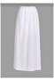Women's Skirt Bottom Lining White