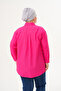 Women's Hijab Loose Cut Shirt - Fuchsia - 4